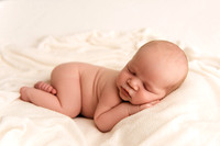 Laingsburg MI Newborn Photographer | Cozy Studio Newborn Photo