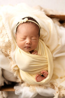 Newborn Photographer in Mid-Michigan | Wrapped Newborn Photo