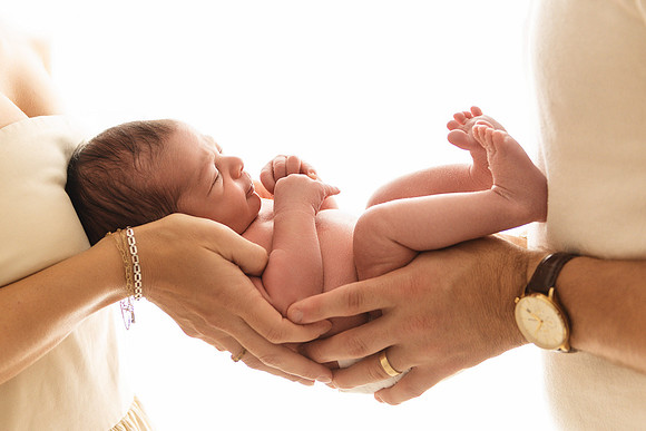 Mid-Michigan Newborn Photography | Natural Posed Newborn