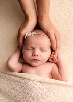 Laingsburg MI Newborn Photographer | Cozy Studio Newborn Photo