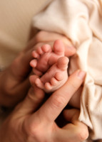 Newborn Photographer in Mid-Michigan | Macro Newborn Photo